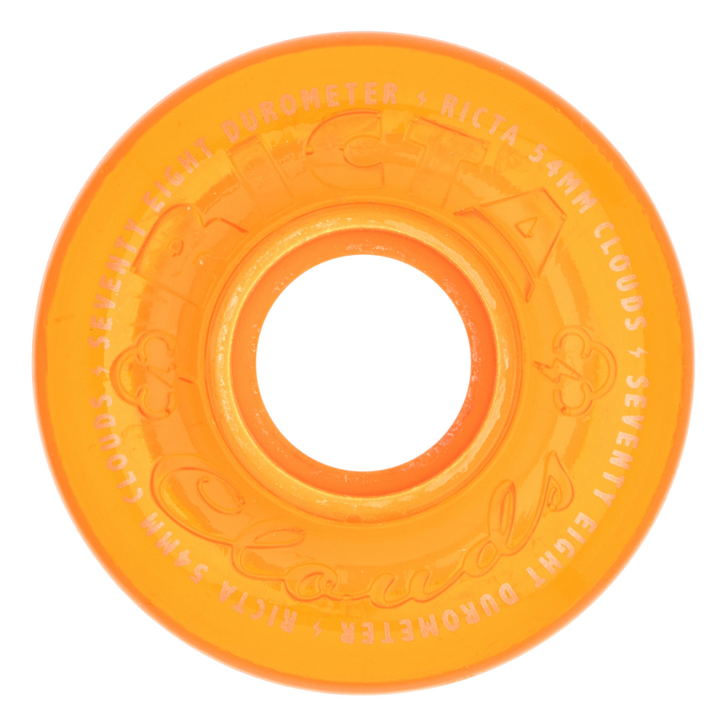 54mm 78a Hi Vis Ricta Clouds Orange