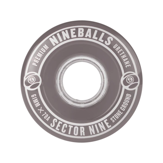 61mm 78a Nineballs Smoke Sector 9 Skateboard Wheels