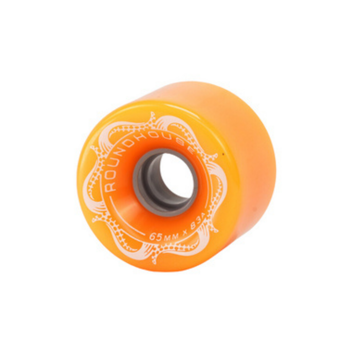 65mm 83a Roundhouse Slick - Orange Glo Wheels