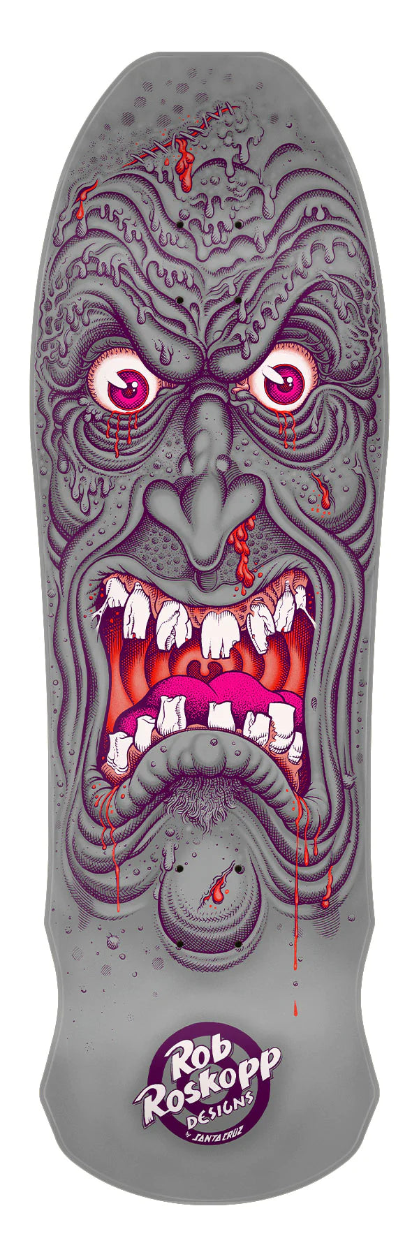 Roskopp Face Florian Reissue Skateboard Deck 9.5" X 31"