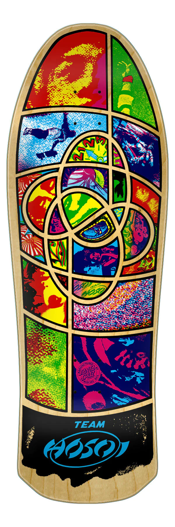 Hosoi Irie Eye Santa Cruz Reissue Skateboard Deck 9.95" X 29.59"