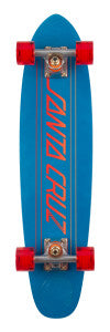 6.97" 5 Ply Santa Cruz Retro Cruiser Complete Skateboard