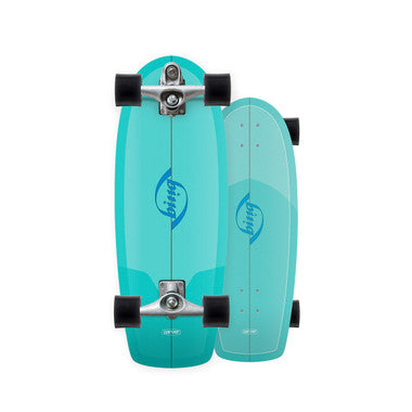 27.5" X 10" Bing Puck Carver C7 Surfskate Complete