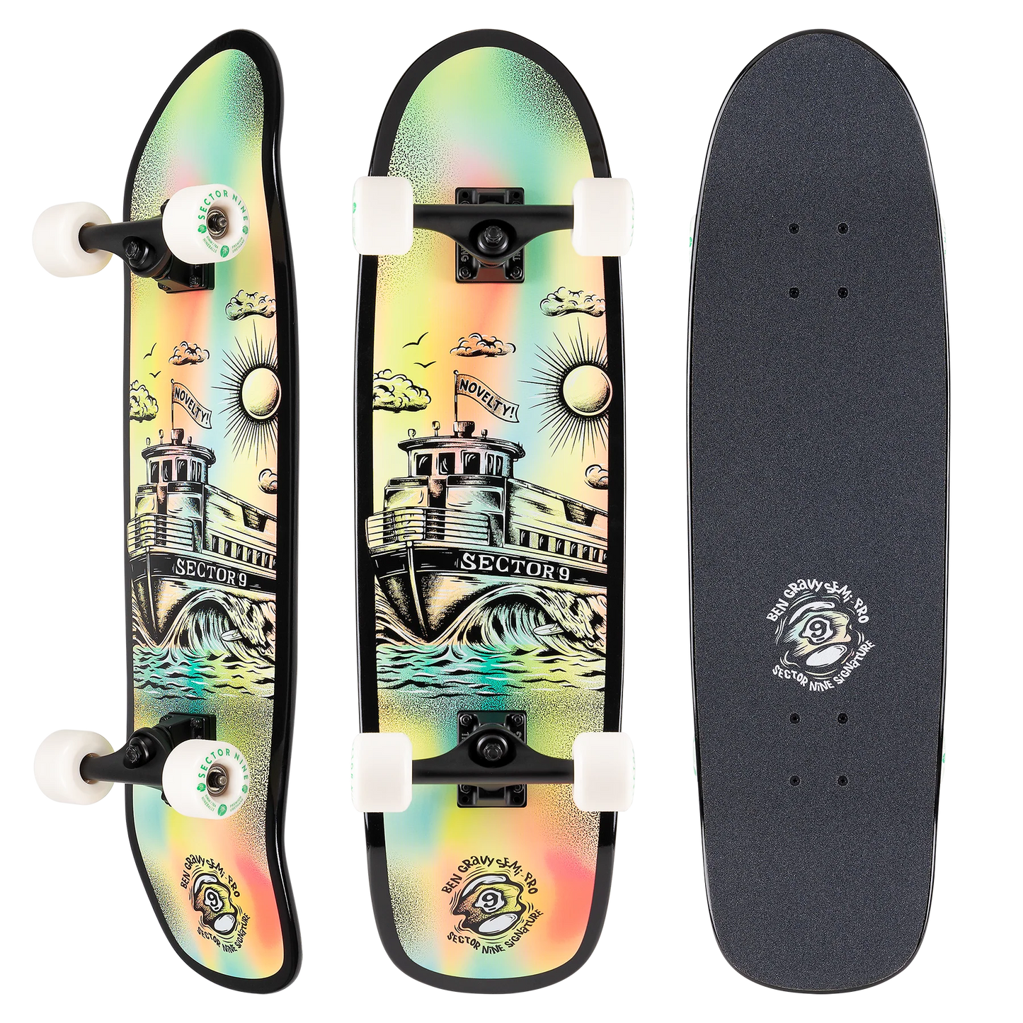 Gravy Semi-Pro Barge Complete Skateboard 31.5" X 8.8"