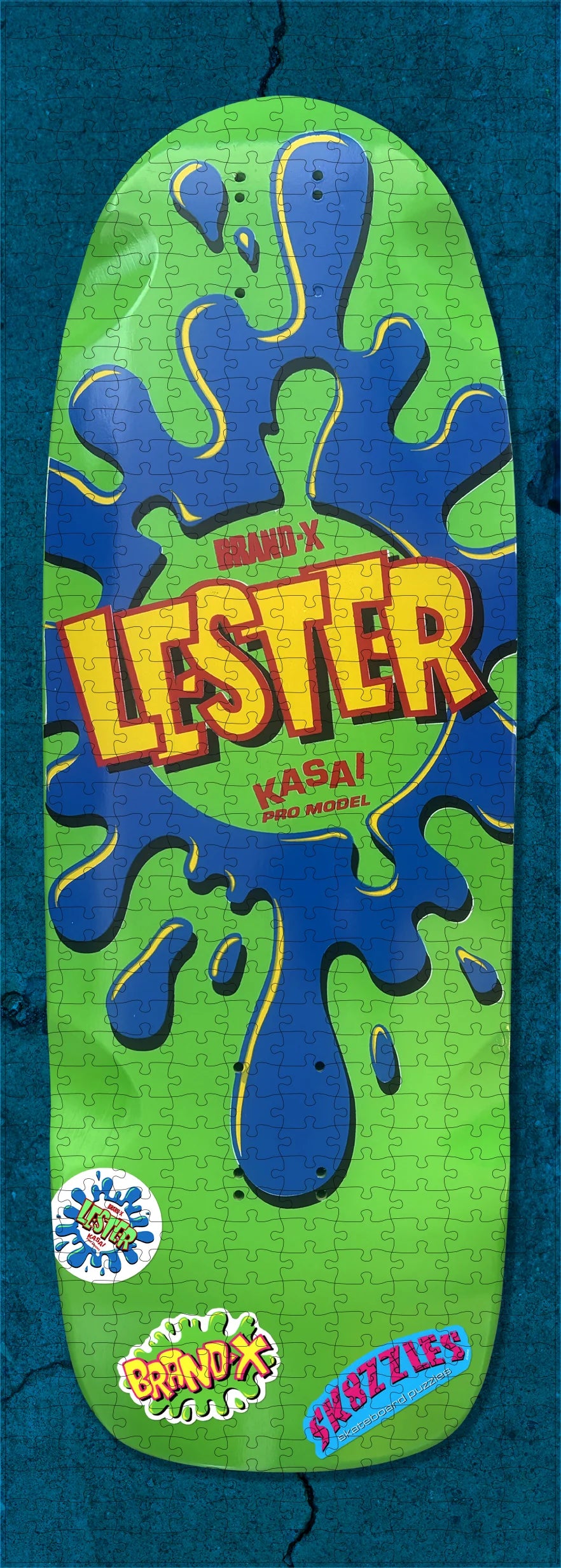 Lester Kasai Green Sk8zzle