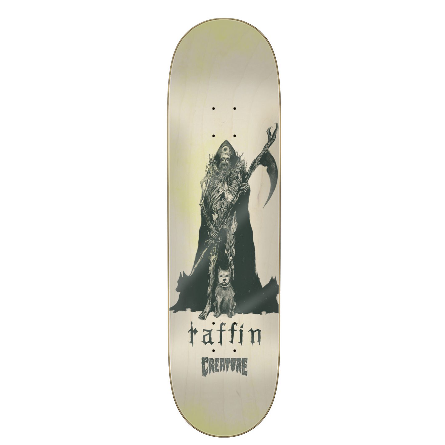 8.51" X 31.88" Raffin Reer Pro Creature Skateboard Deck