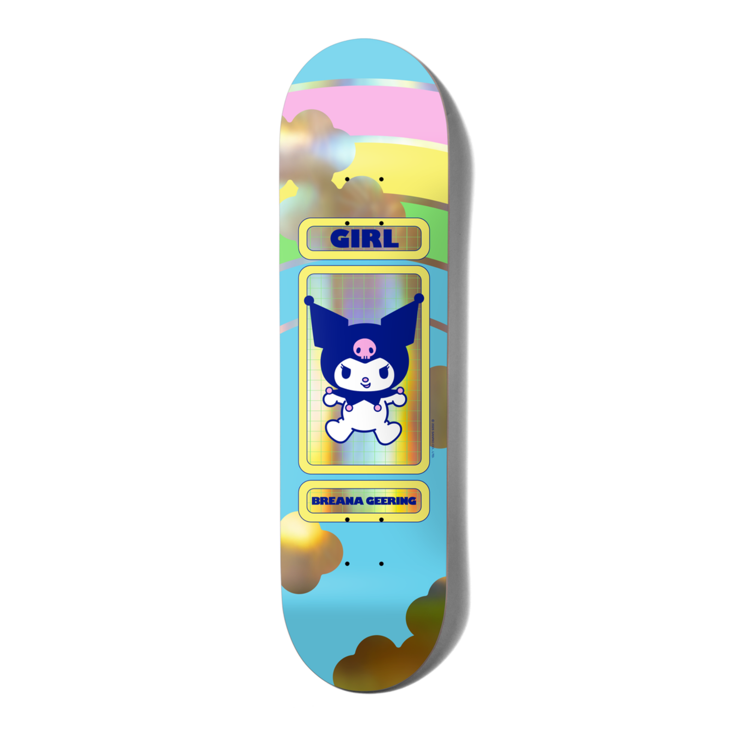 Geering Hello Kitty Rainbow Deck 8.0" X 31.5"