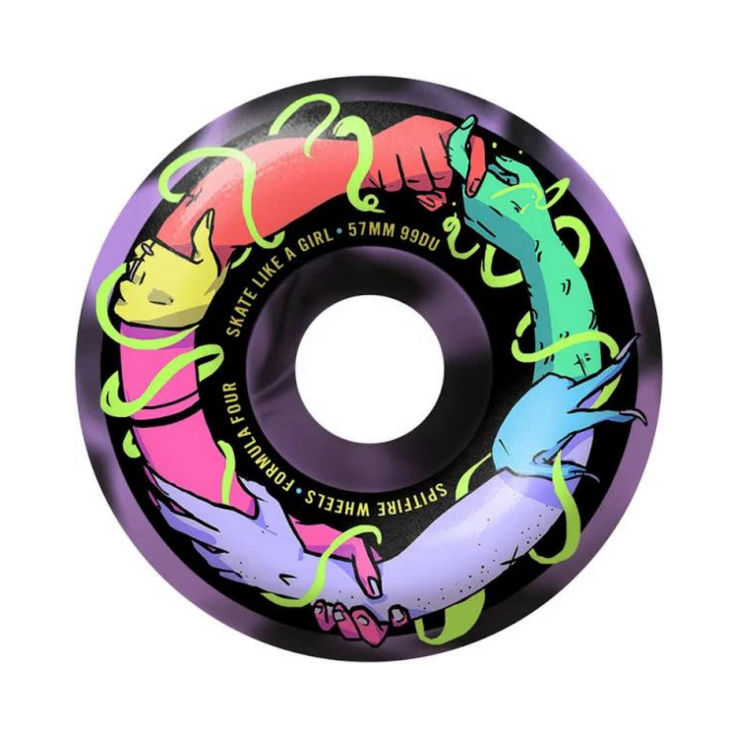 Spitfire Formula Four Skate Like A Girl 57mm 99a