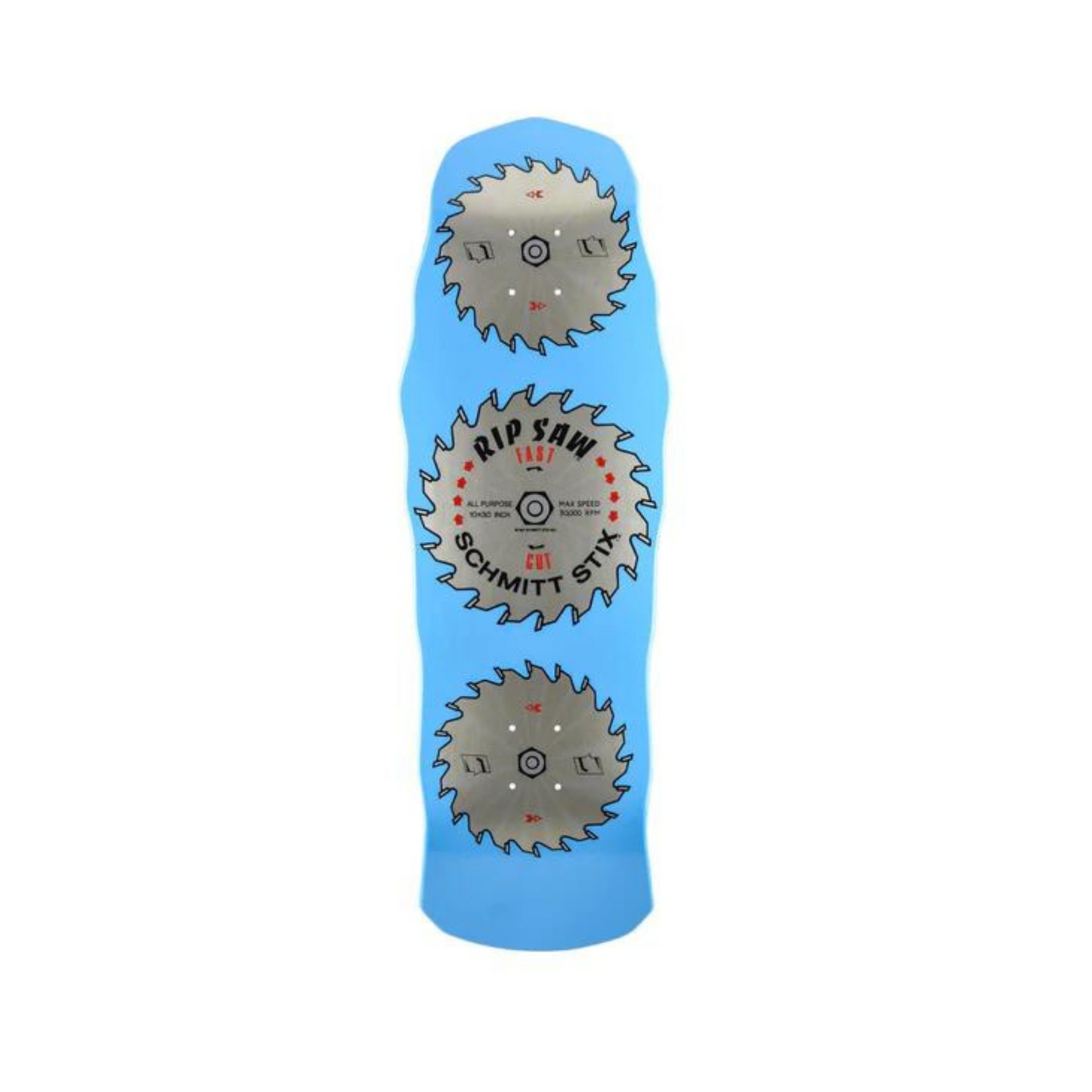 Schmitt Stix Ripsaw Skateboard Deck 10" X 30"