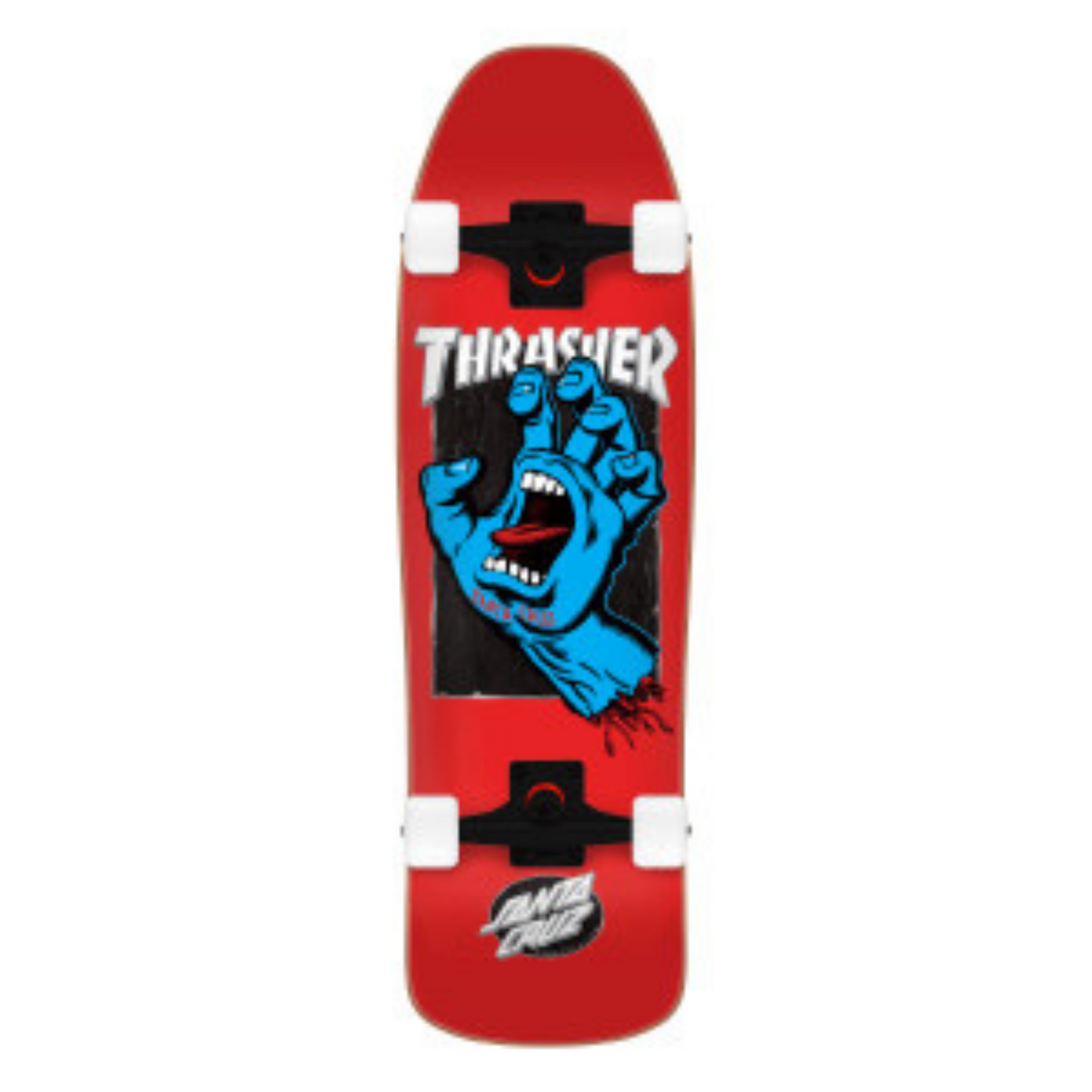 Thrasher Screaming Hand Shaped 9.35" X 31.7"Santa Cruzer