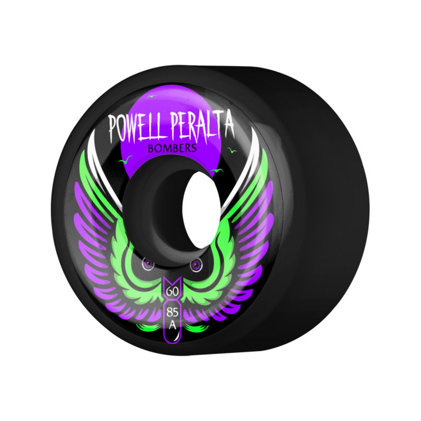 Powell Peralta Bomber Wheels Black 60mm 85a