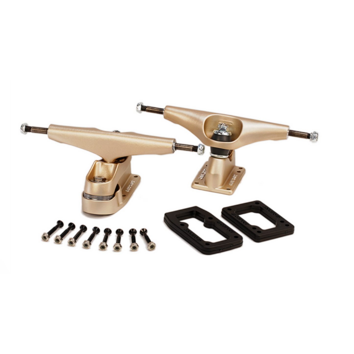 Carver C7 Bel Air Gold Metallic Truck Set - Hollow