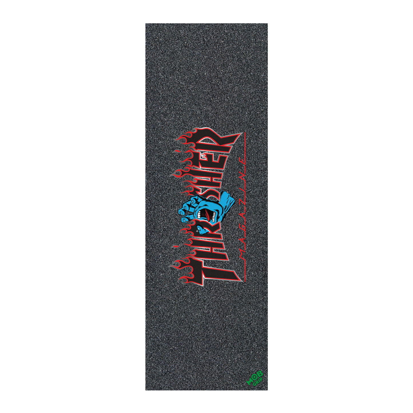 Thrasher X Santa Cruz Screamin Flame Logo 11" X 33" Graphic Mob Griptape