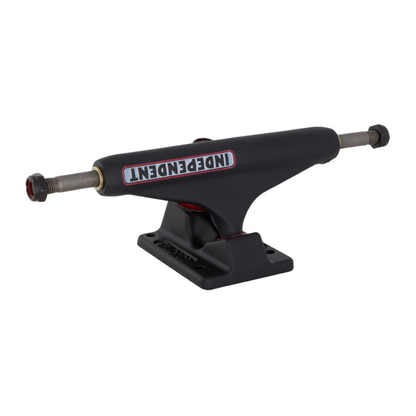 Independent 139 Bar Flat Black Standard Skateboard Trucks