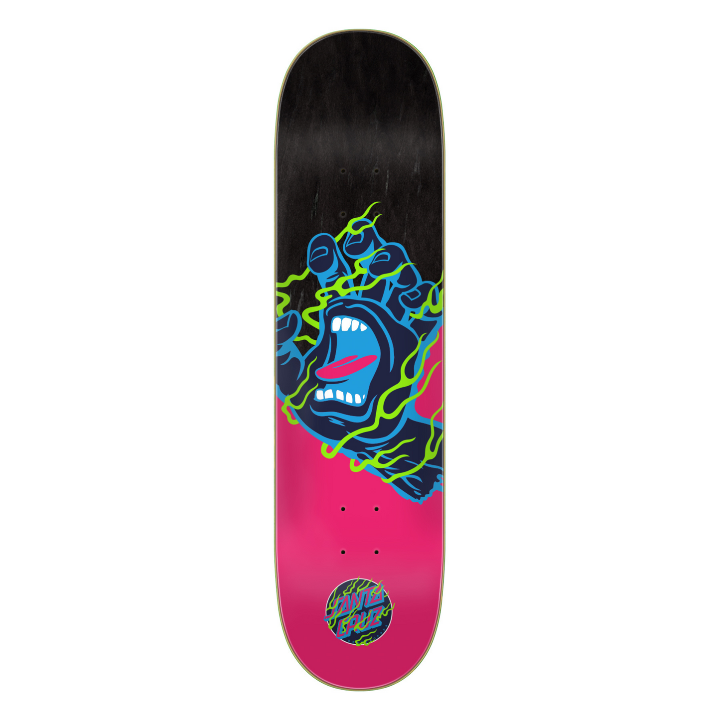 8.0" Inferno Hand Santa Cruz Birch Skateboard Deck