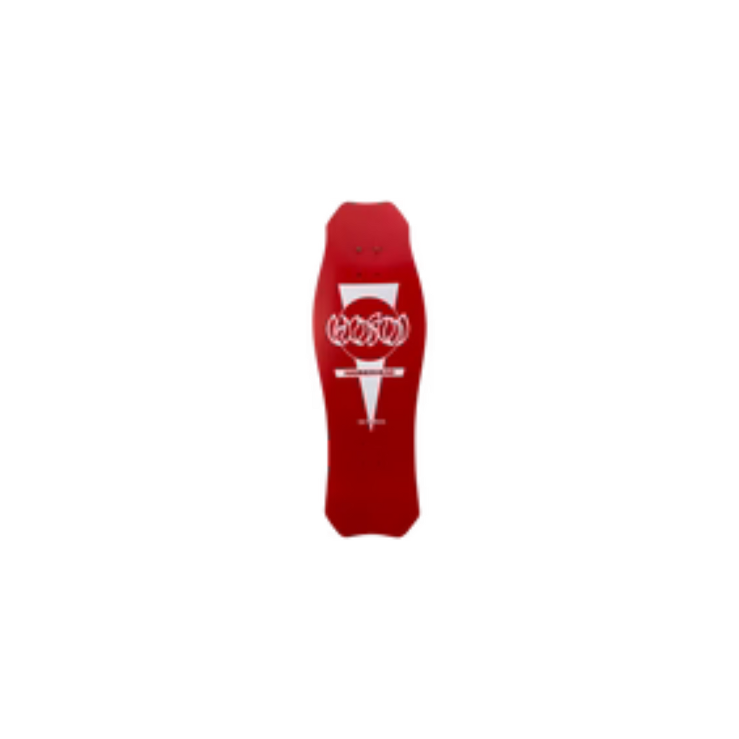 Hosoi O.G. Hammerdead Double Take Black/Red Dip Deck - 10.5" X31"