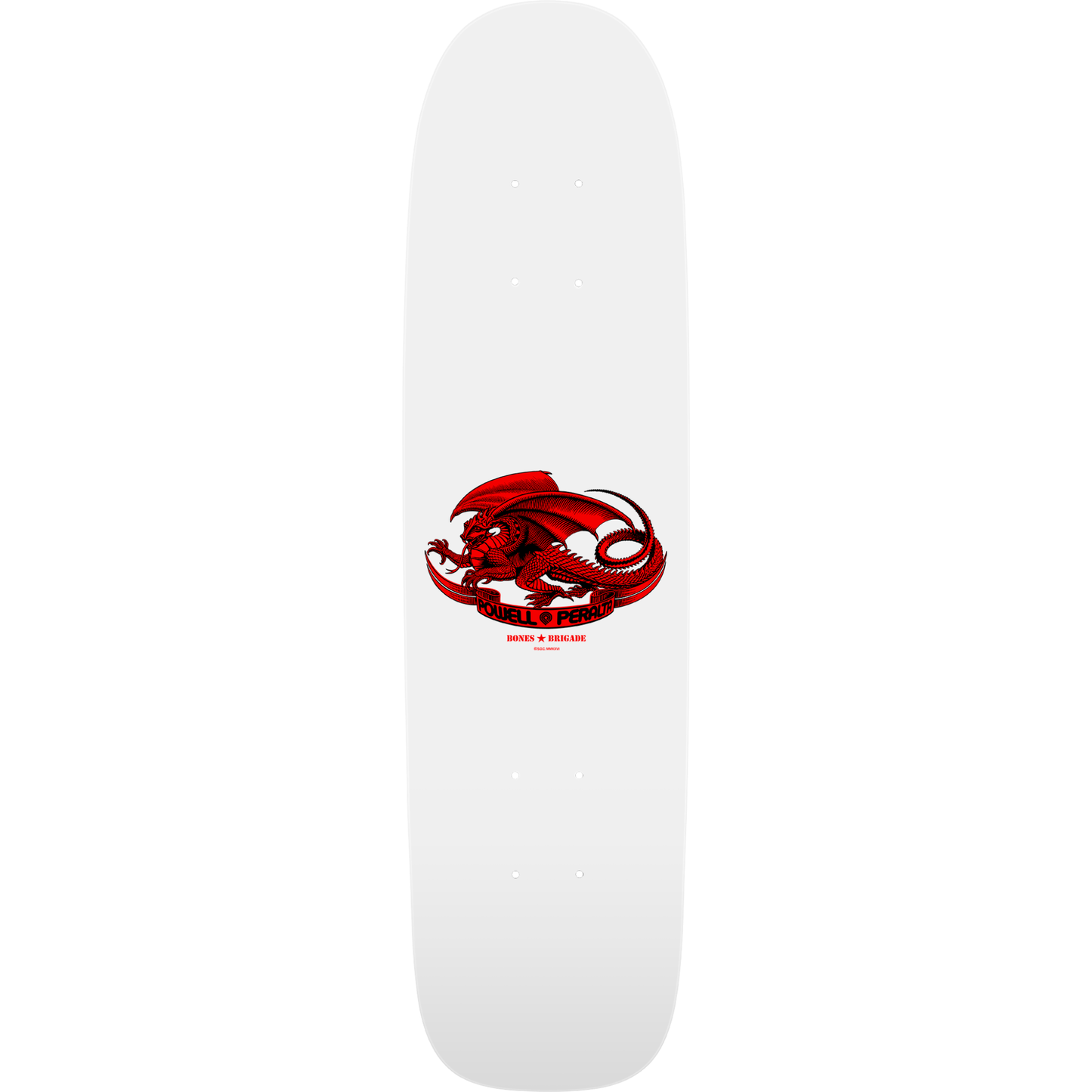 Bones Brigade Series 17 Rodney Mullen Reissue Skateboard Deck - White