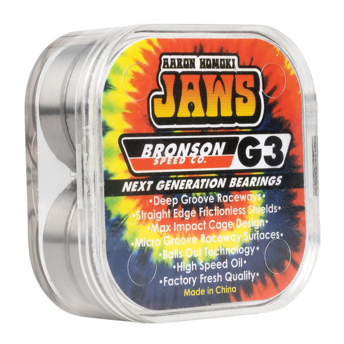 Bronson Jaws G3 Skateboard Bearings