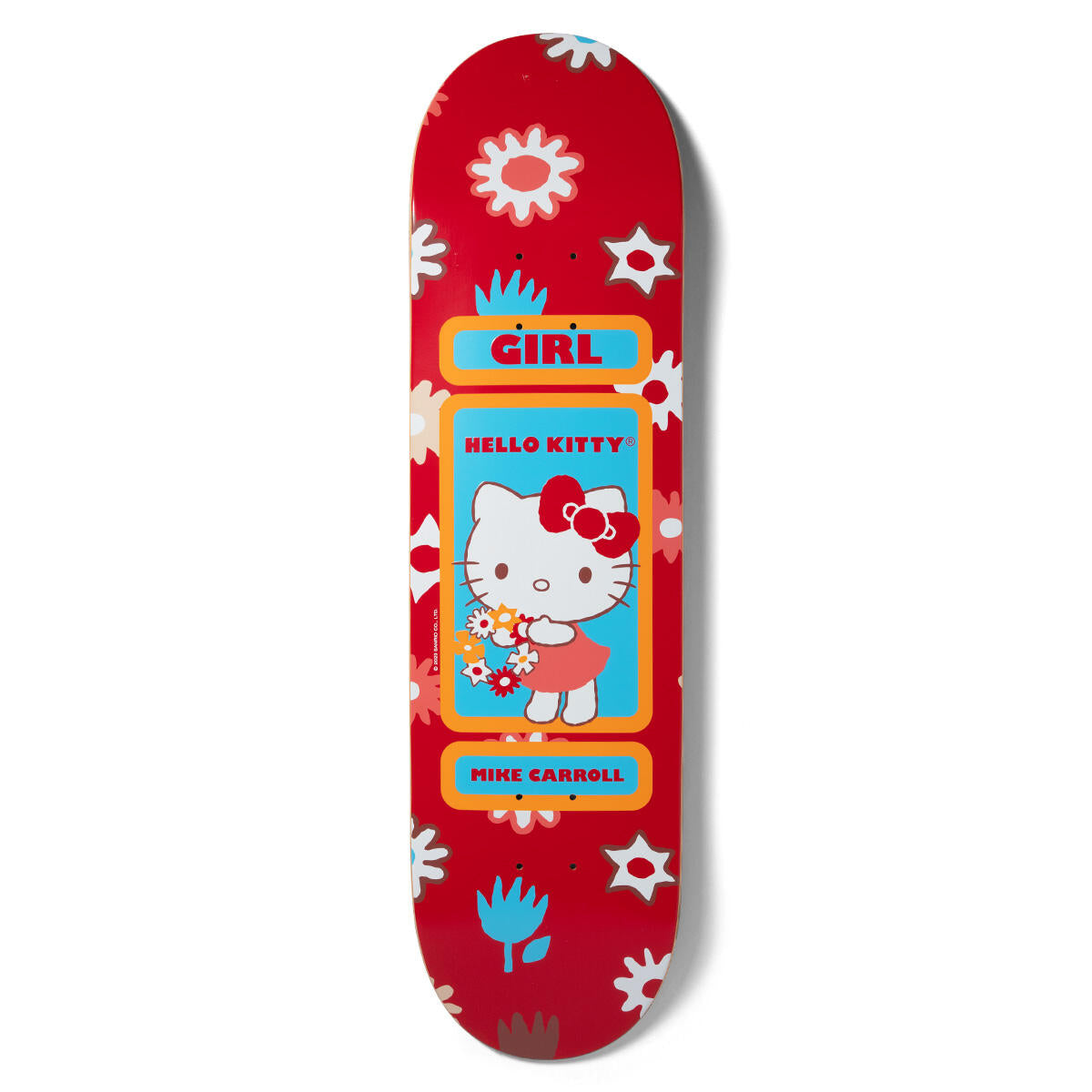 Carrol San Rio Skateboard Deck 8" X 31.875"