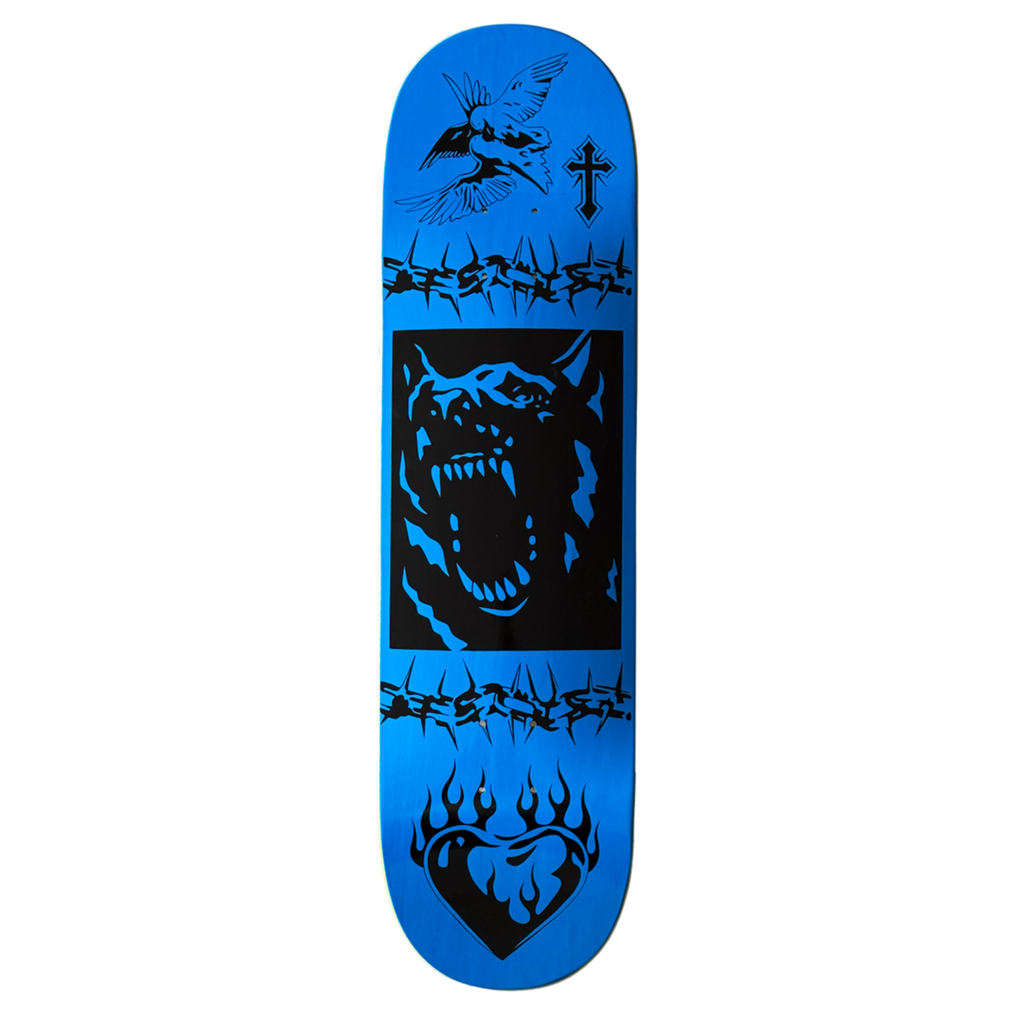 8.5" Flash - Burleigh Pro Zero Skateboard Deck