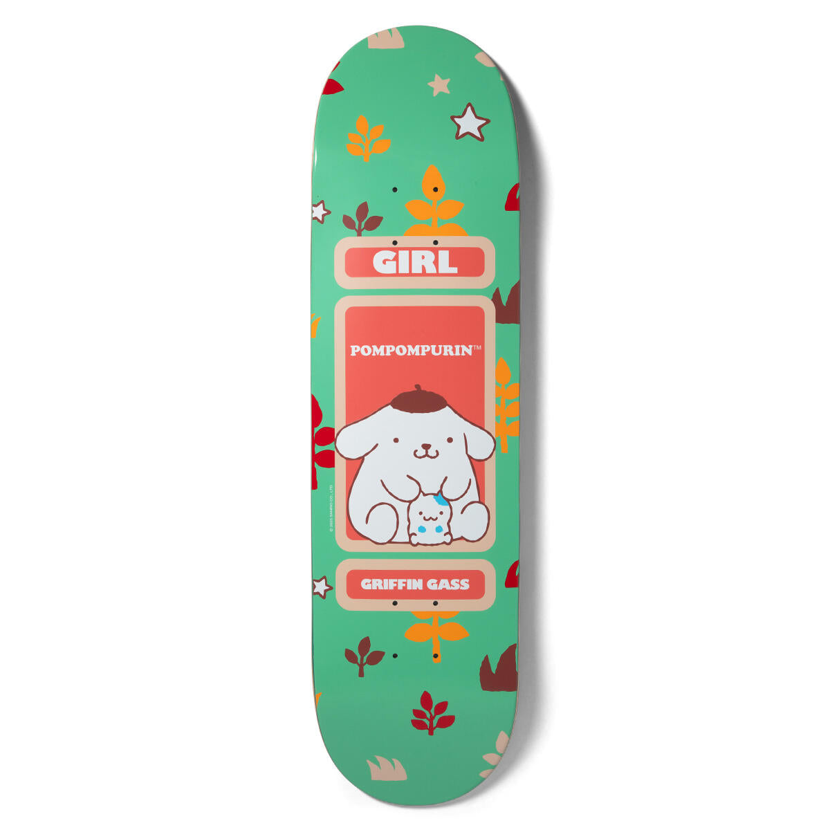 Gass San Rio Friends Skateboard Deck 8.5" X 32"