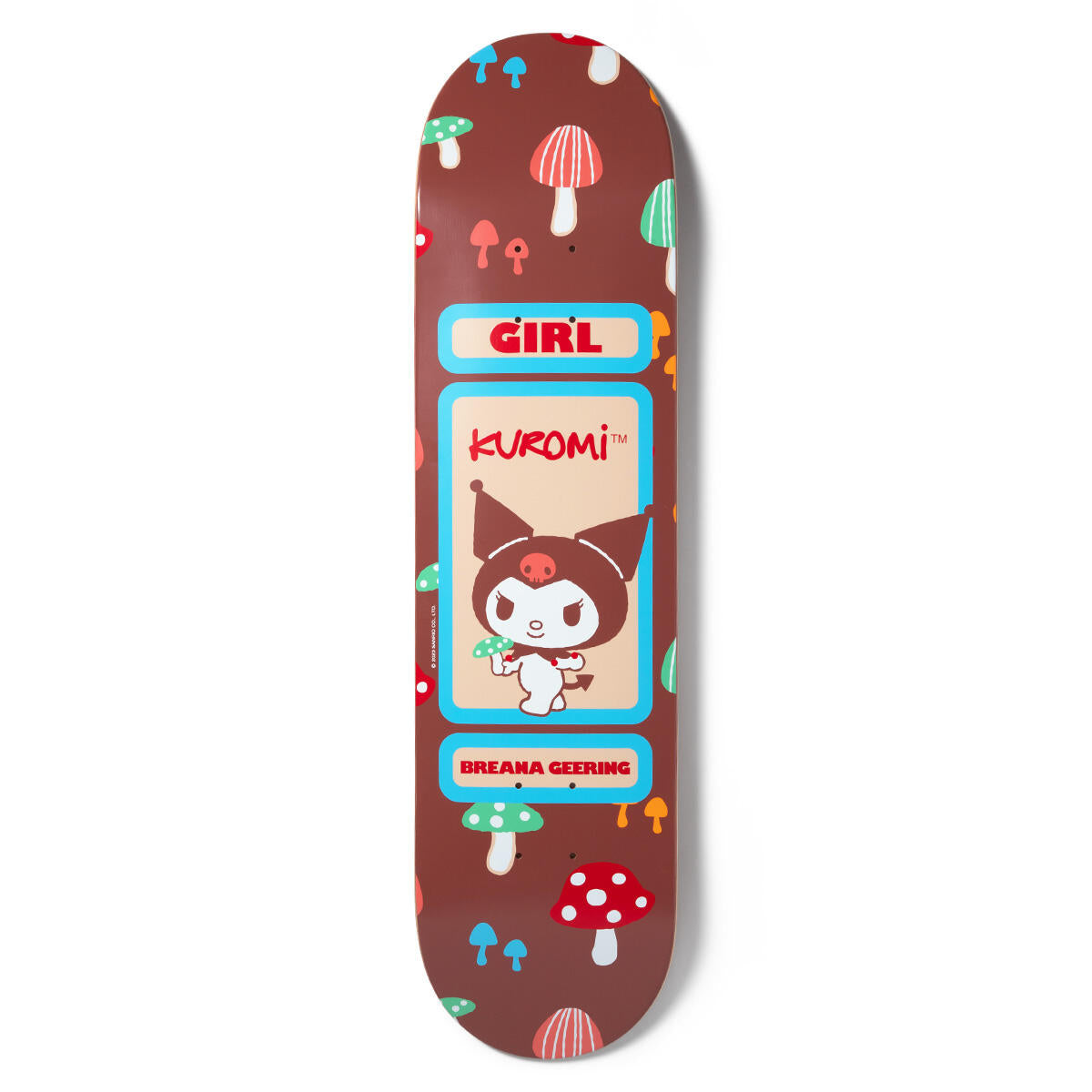 Geering San Rio Friends Skateboard Deck 8.5" X 32"