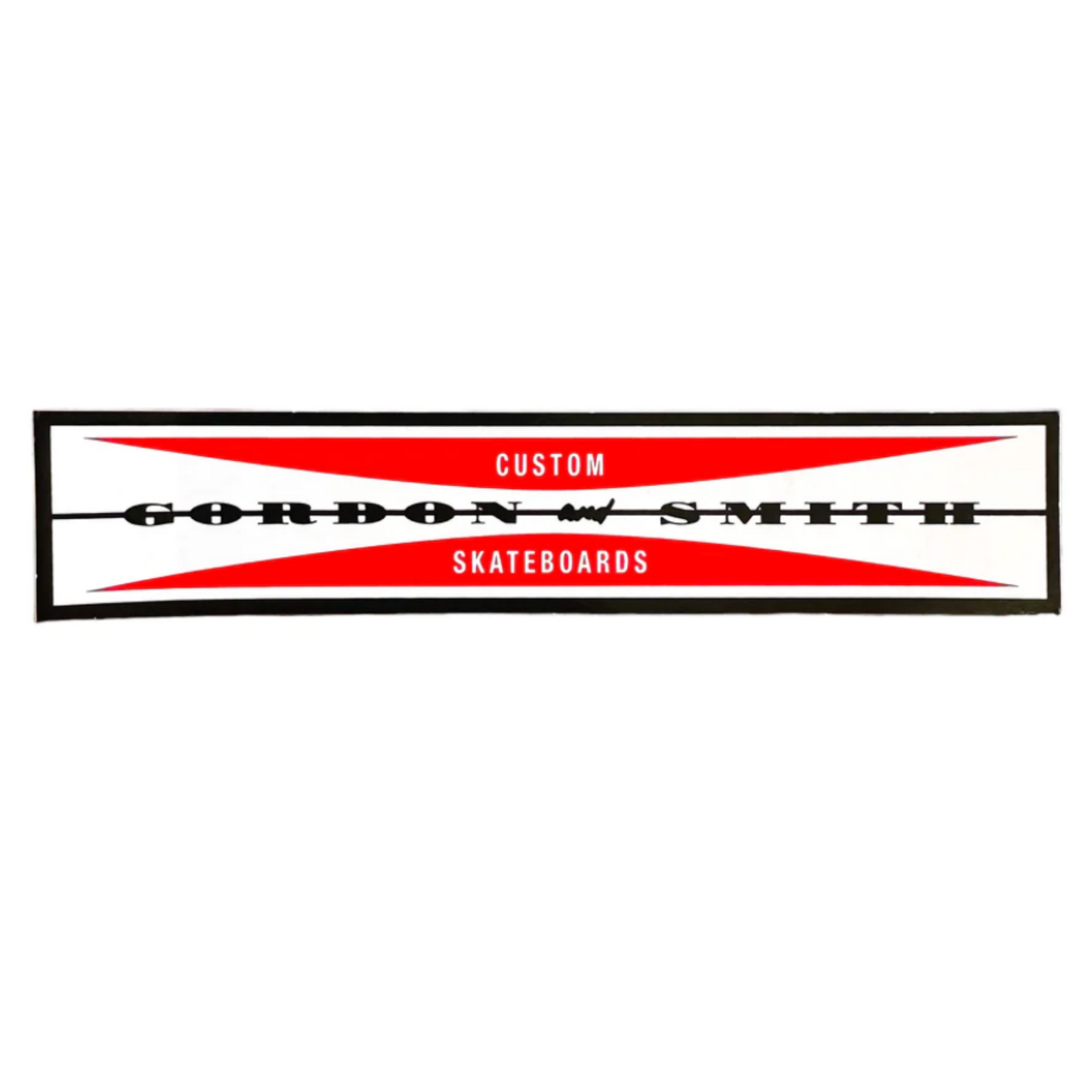 Gordon & Smith Custom Skateboards 6" Sticker