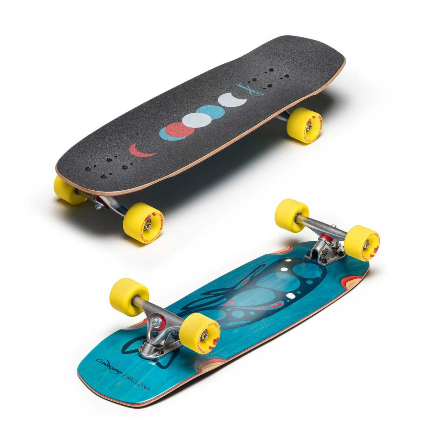 27.75" Ballona Moby Deck Loaded Skateboard Deck