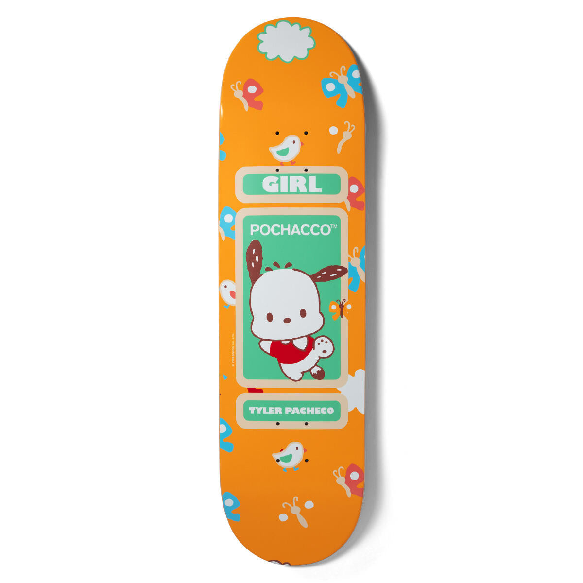 Pacheco San Rio Friends Skateboard Deck 8.5" X 32"