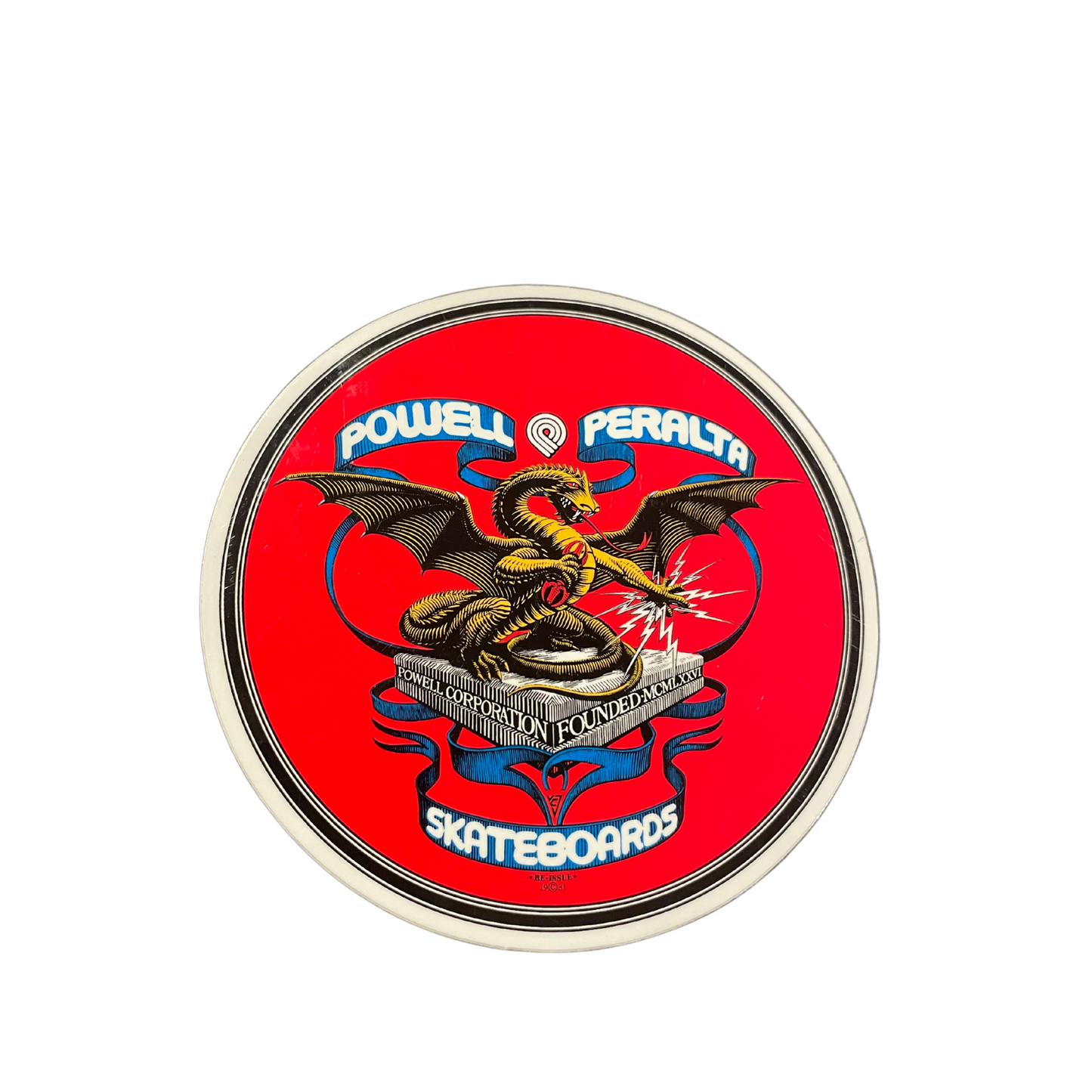 Powell Peralta Circle Dragon Sticker - 5"