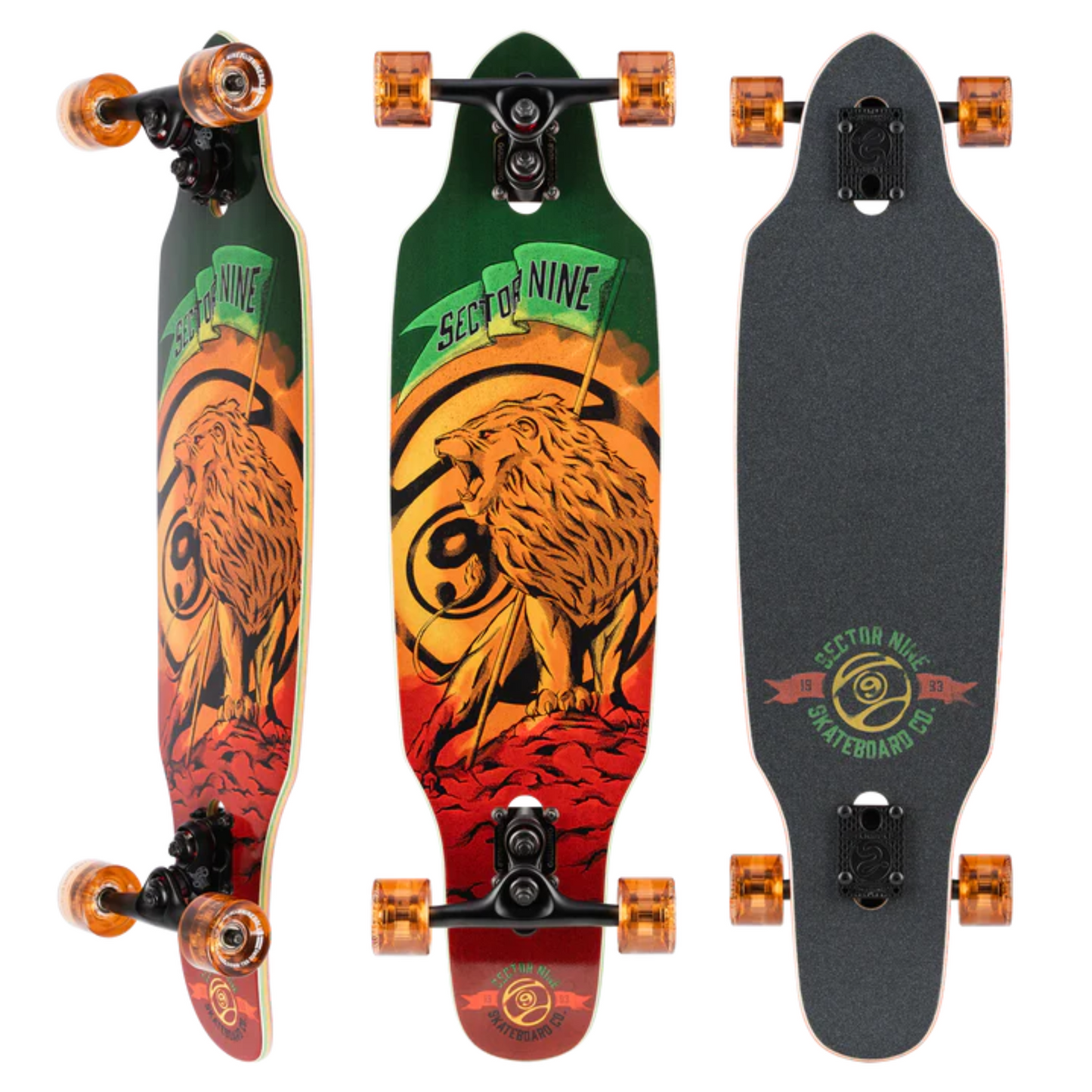 Rasta Mini Striker Sector 9 Complete 33" X 8.75"