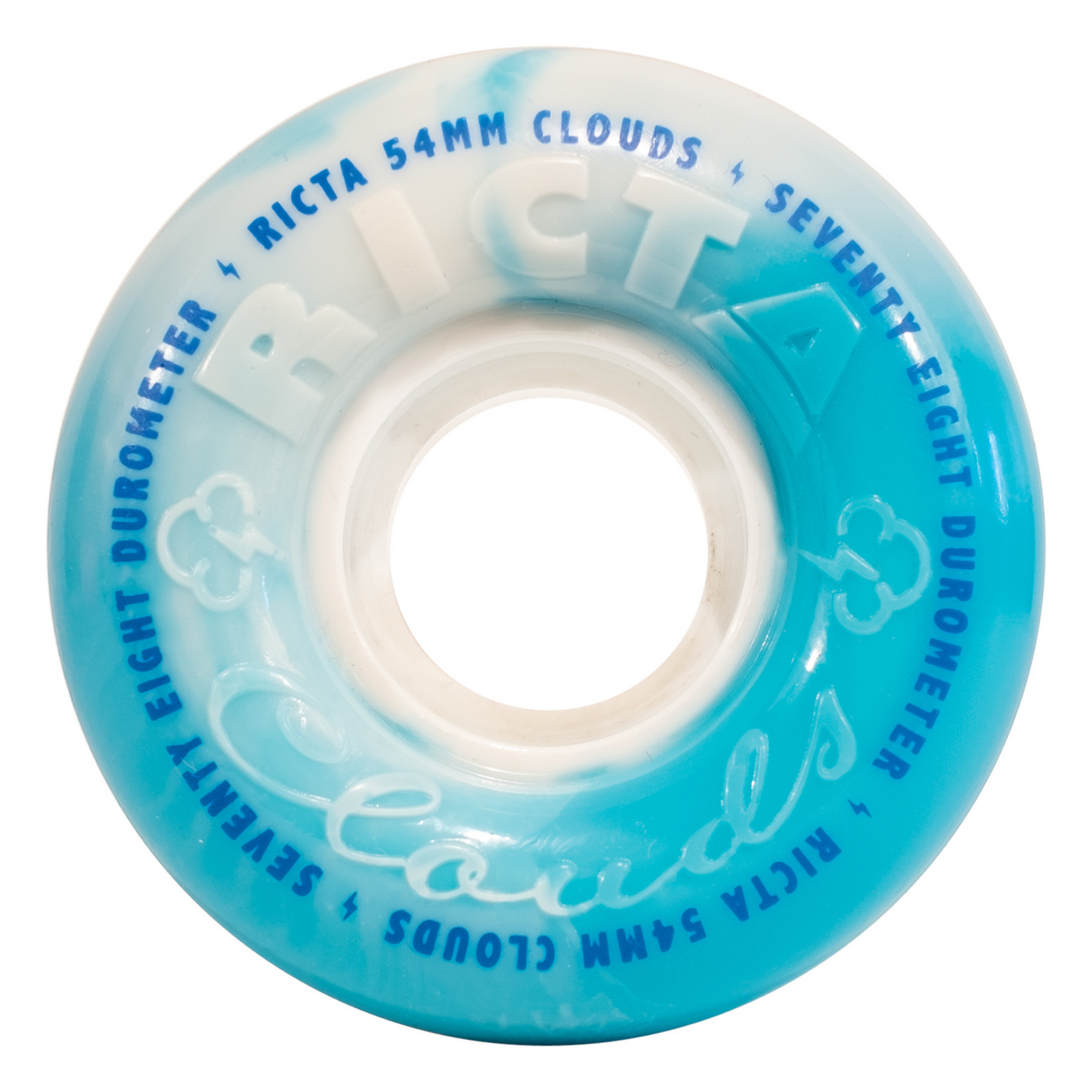 Ricta Cloud Blue Swirl 78a 54mm