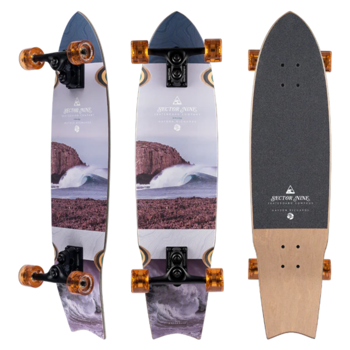 34.5" Unagi Rips Sector 9 Complete