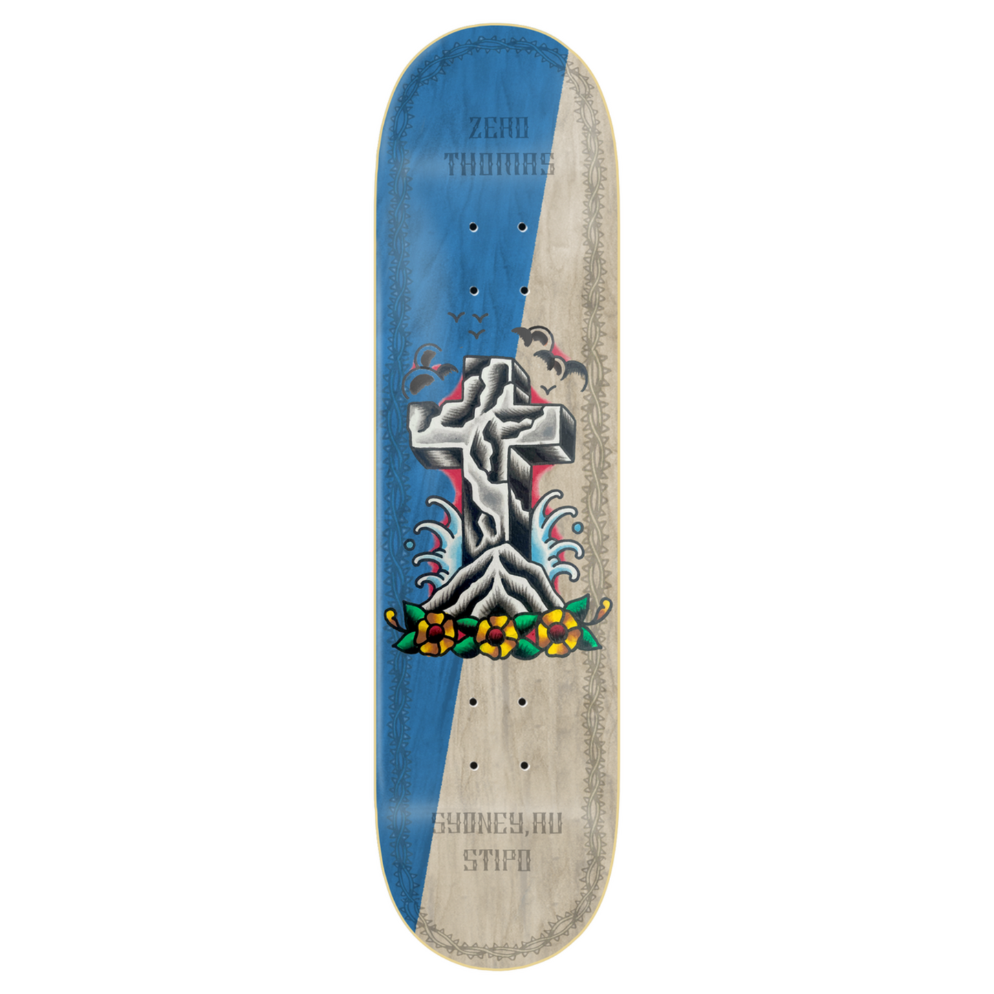 8.25" Stipo - J. Thomas Pro Zero Skateboard Deck
