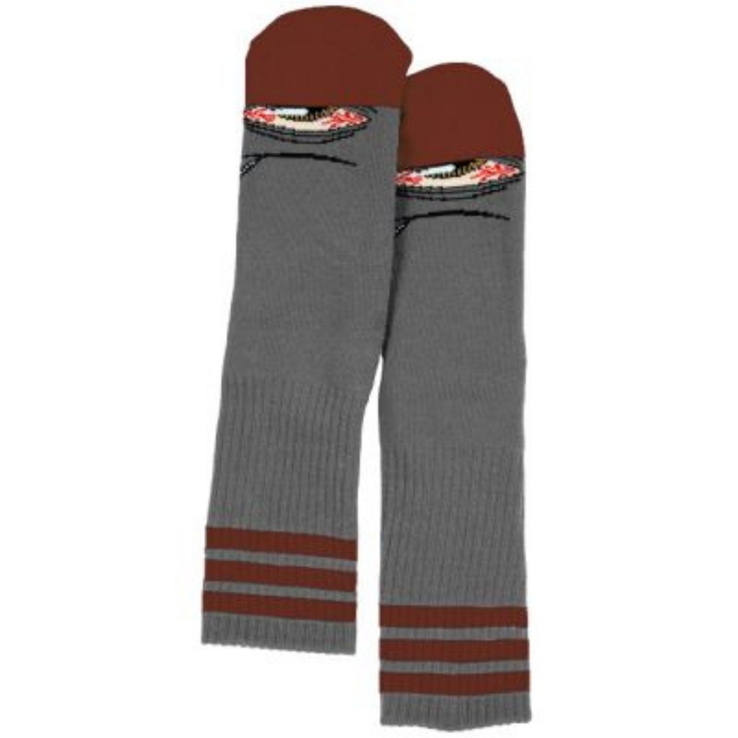 Stoner Sect Sock - Charcoal