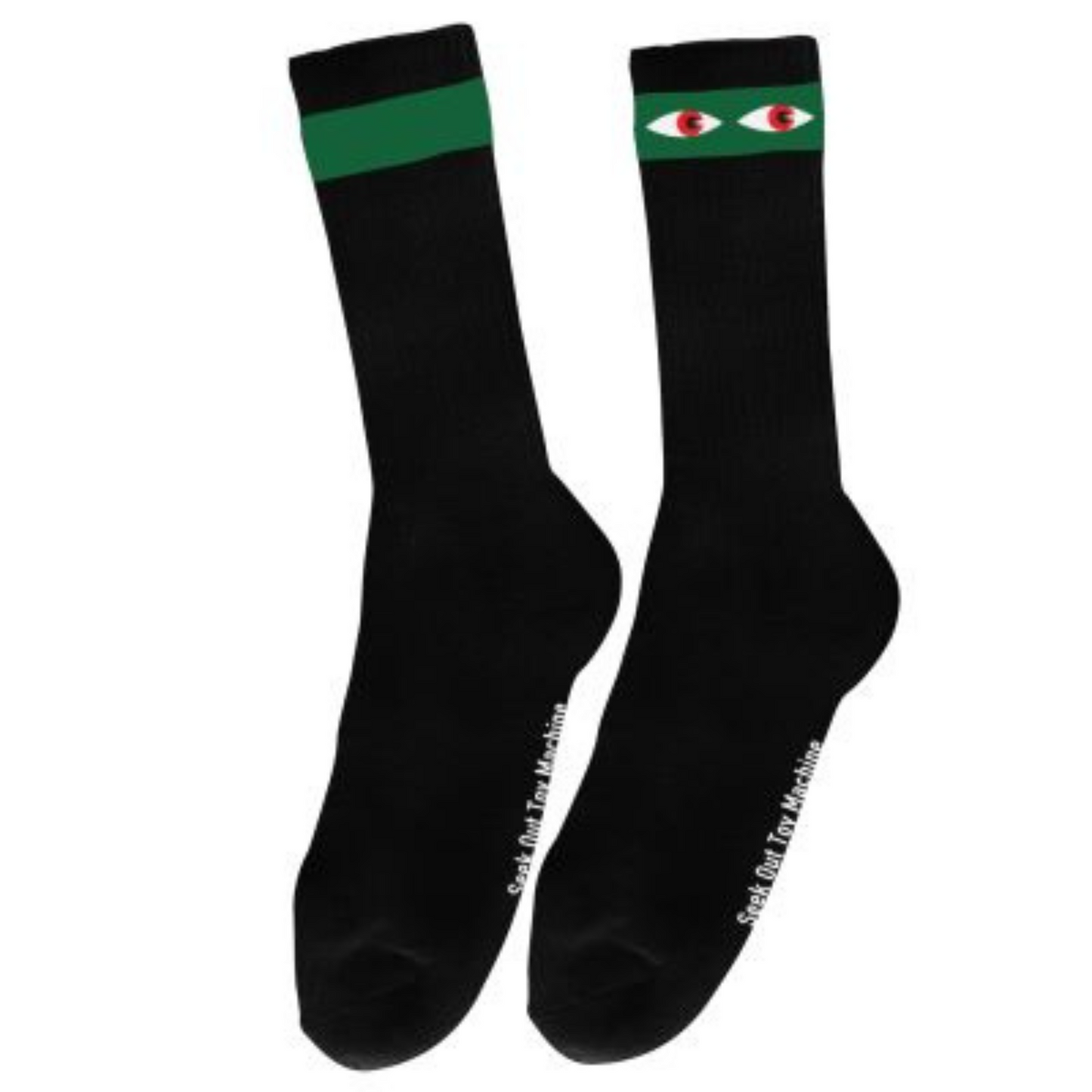 Toy Machine Seek Sock- Black