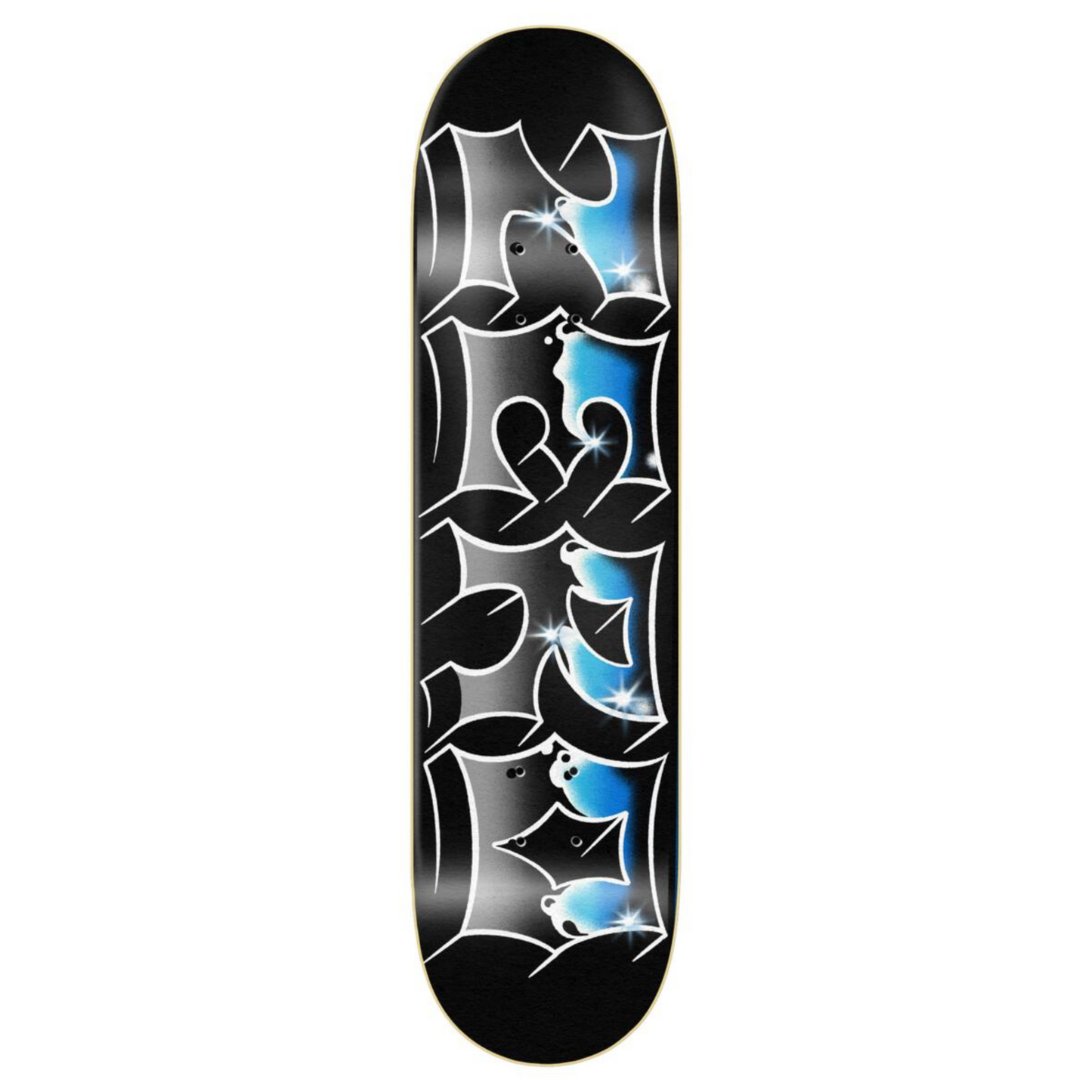 8.375" Logo Model "Chrome" Zero Skateboard Deck