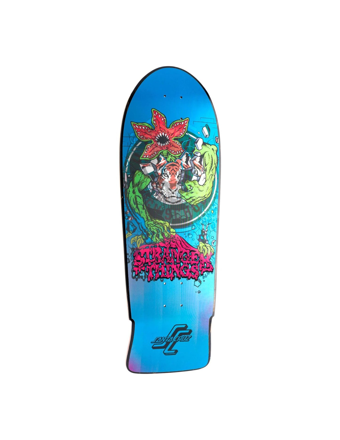 Santa Cruz Skateboard Deck Rob Roskopp Stranger Things Demogorgon