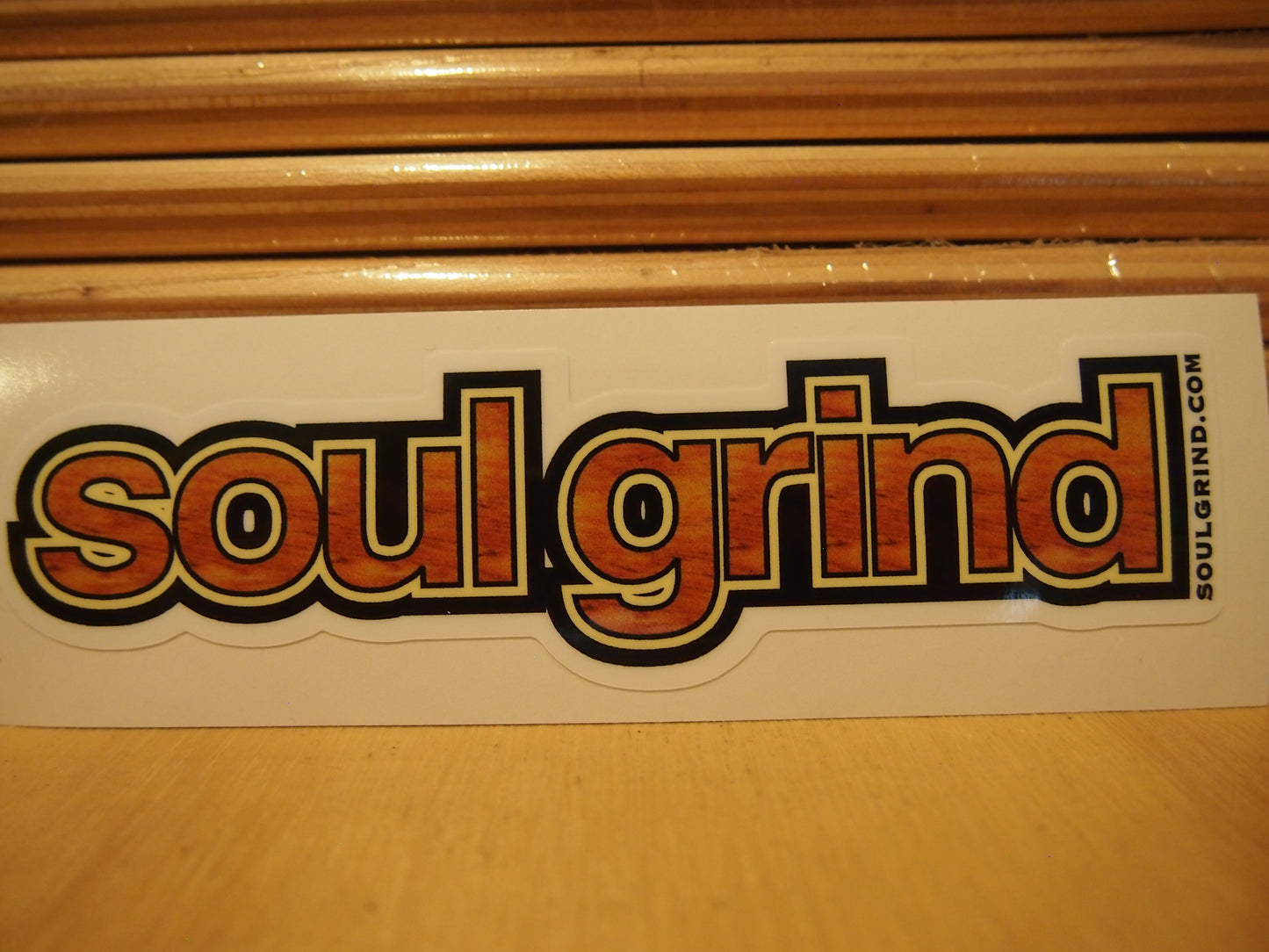 Soul Grind Sticker - camo