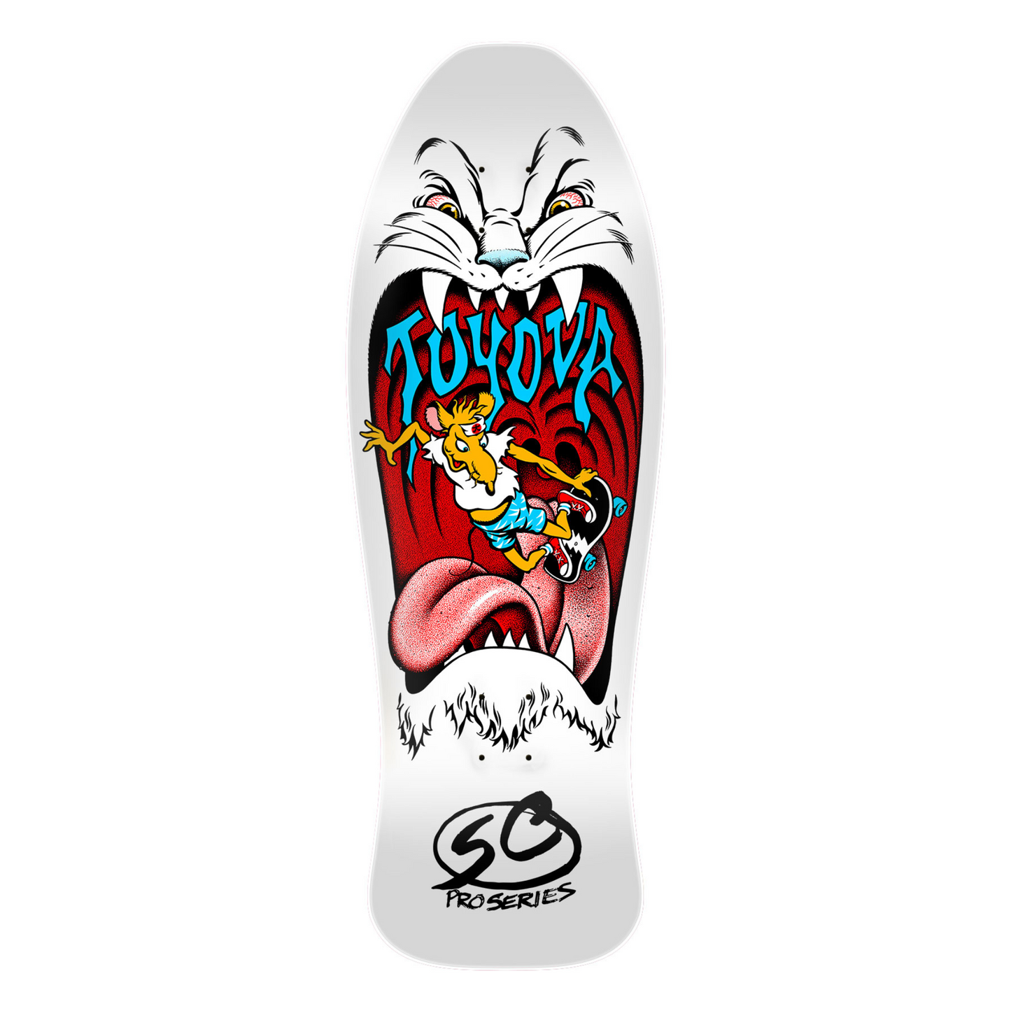 10.4in Toyoda Santa Cruz Reissue Skateboard Deck