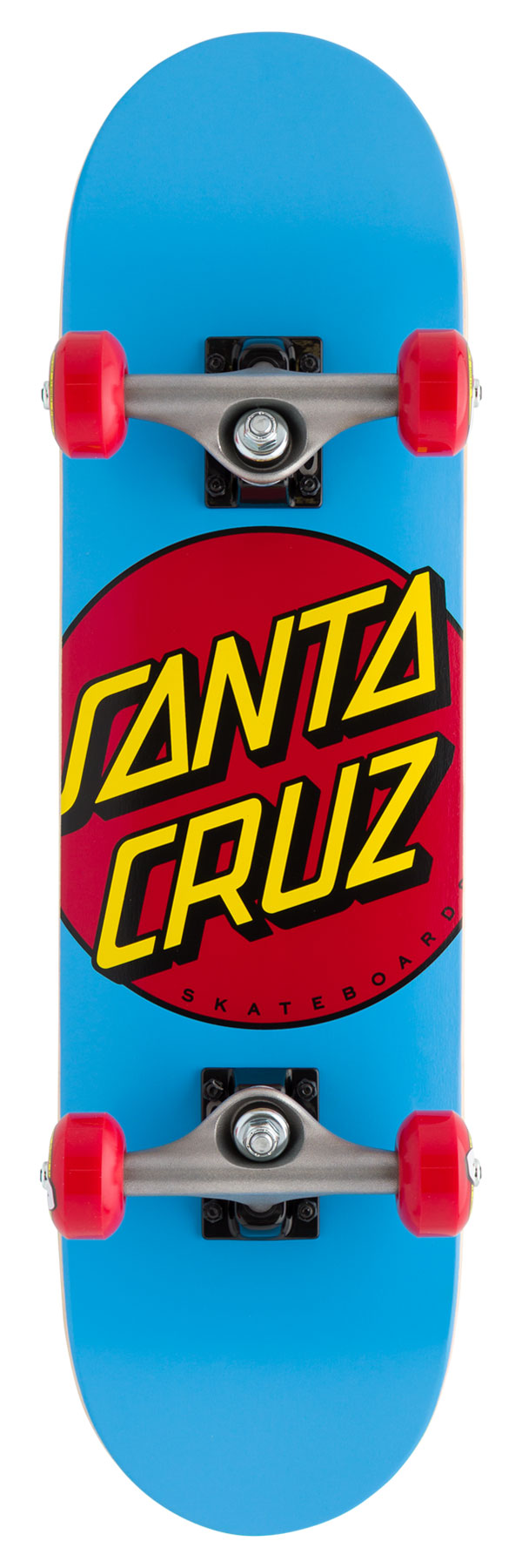 7.25" Super Micro Classic Dot Santa Cruz Complete Skateboard