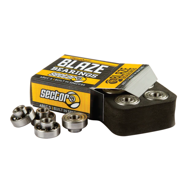 Blaze Bearings Sector 9 Built In Spacer Bearings