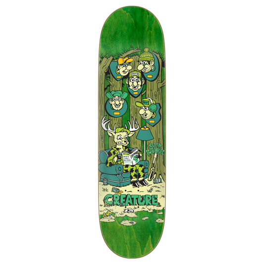 8.5" X 32.19" Baekkel Big Game Pro Creature Skateboard Deck