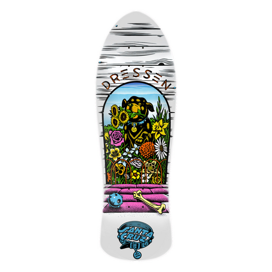 Dressen Pup Reissue 9.5in x 29.44in Santa Cruz Decks