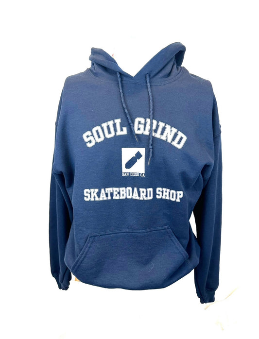 Soul Grind Sweatshirt Medium Navy/White College