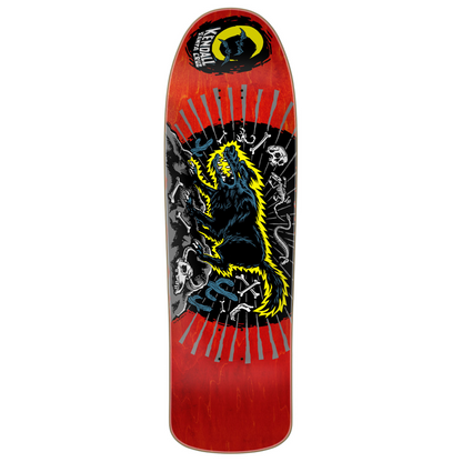 Kendall Wolf Reissue 9.28in X 31.45in Santa Cruz Skateboard Deck Kendall Wolf Reissue 9.28in X 31.45in Santa Cruz Skateboard Deck