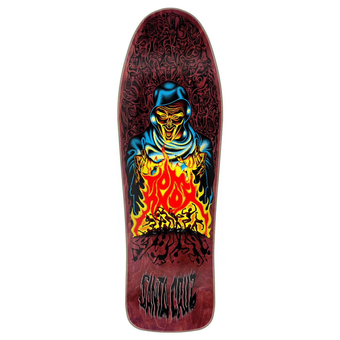 Knox Firepit Reissue 10.07in x 31.275in Santa Cruz Deck