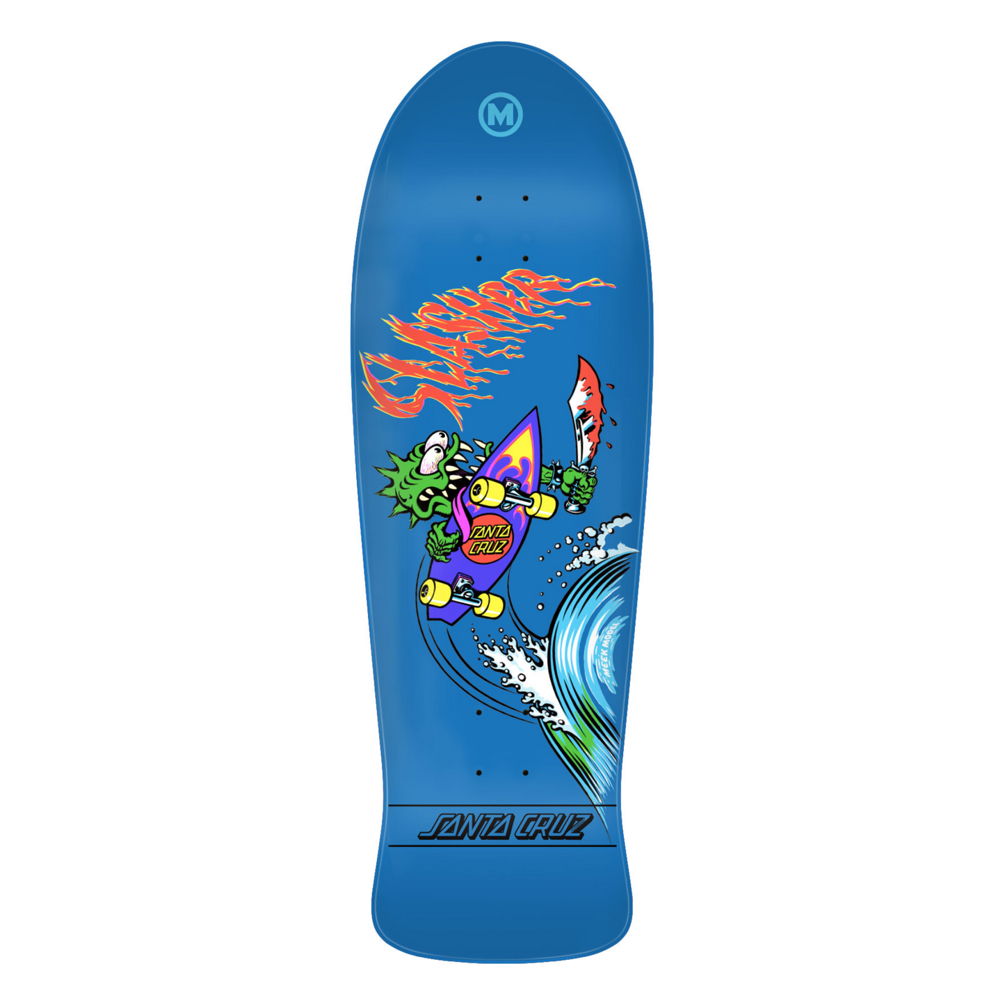 Meek OG Reissue Santa Cruz Skateboard Deck 10.1" x 31.13"