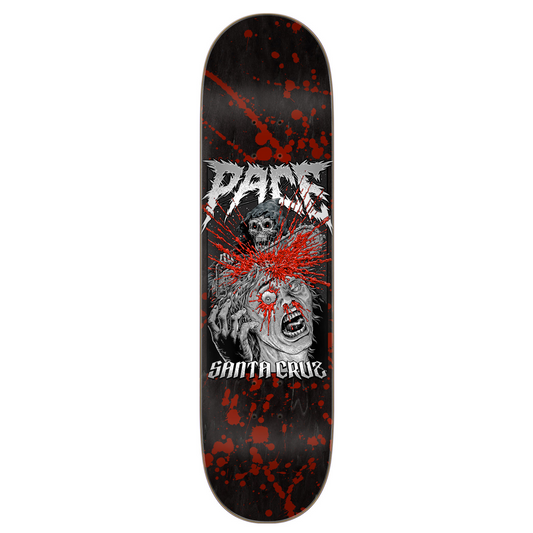 8.25" X 31.60" Pace Chainsaw Pro Santa Cruz Skateboard Deck