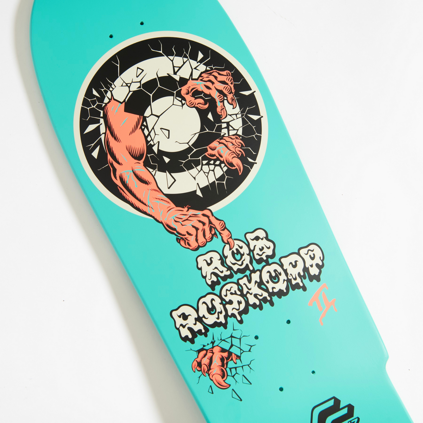 Roskopp Two Reissue 10.35in x 30.06in Santa Cruz Skateboard Deck